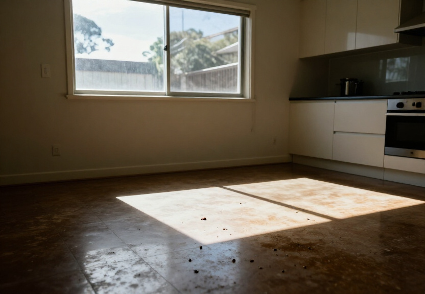 Rodent infestation in a Balgowlah home before treatment