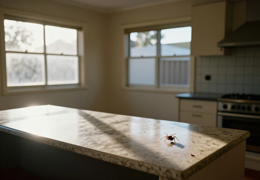 Ant invasion in a Balgowlah garden before treatment